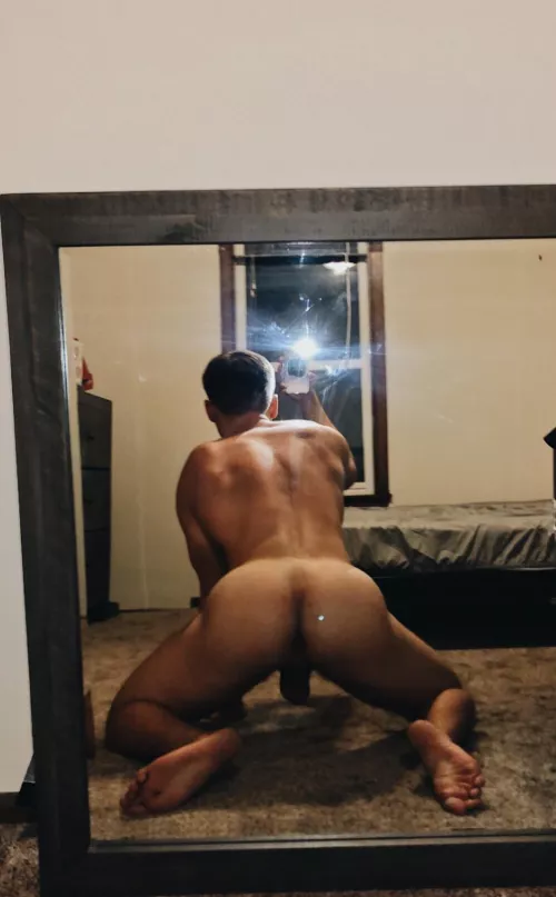 What would you do if you saw me bent over like this?