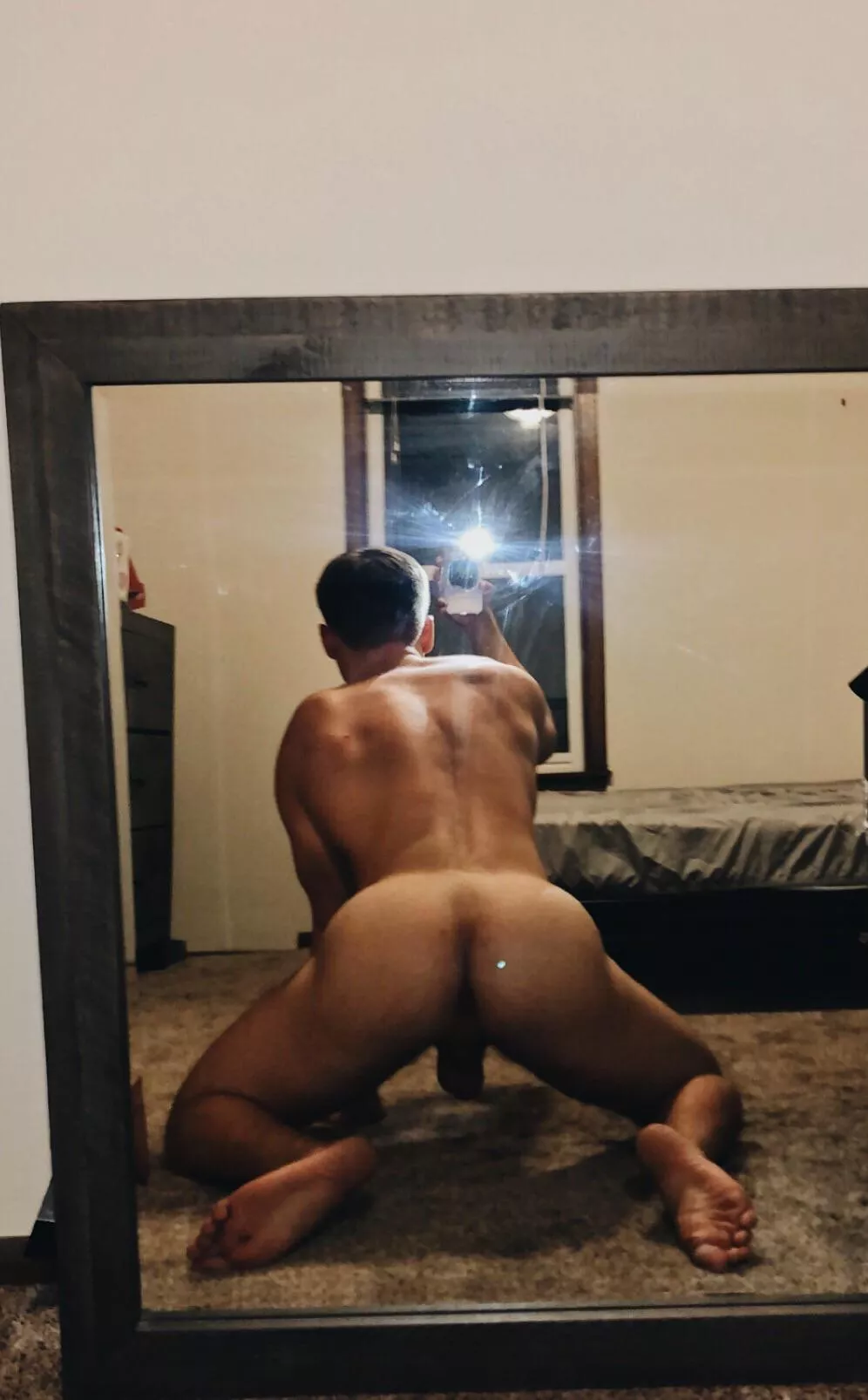 What would you do if you saw me bent over like this?