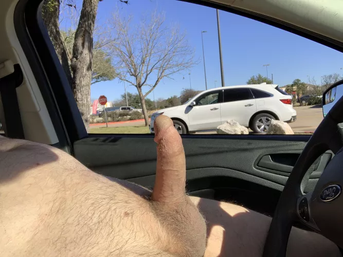 What would you do if you were in that white SUV?