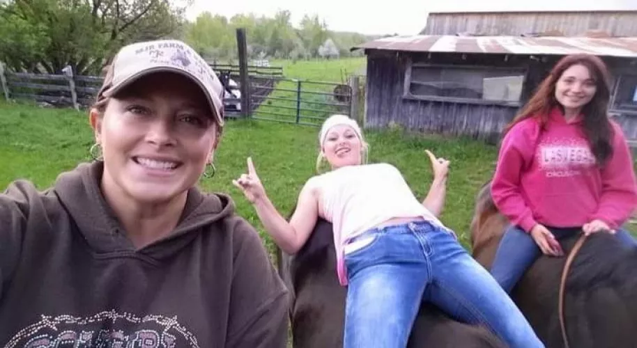 What would you do to this mother an daughter's on the farm