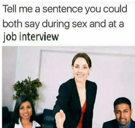 What would you say?