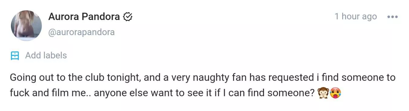 What y'all think? 😈