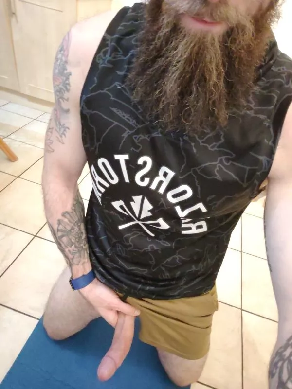 What's more viking than a big beard and a bigger weapon What's more viking than a big beard and a bigger weapon