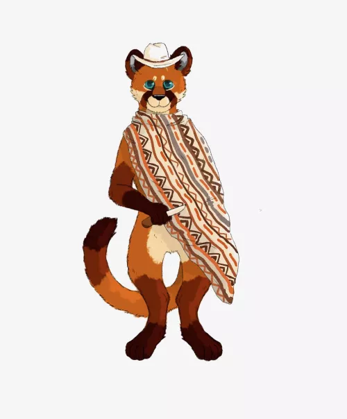 What’s the first thing y’all think of when yer see my fursona