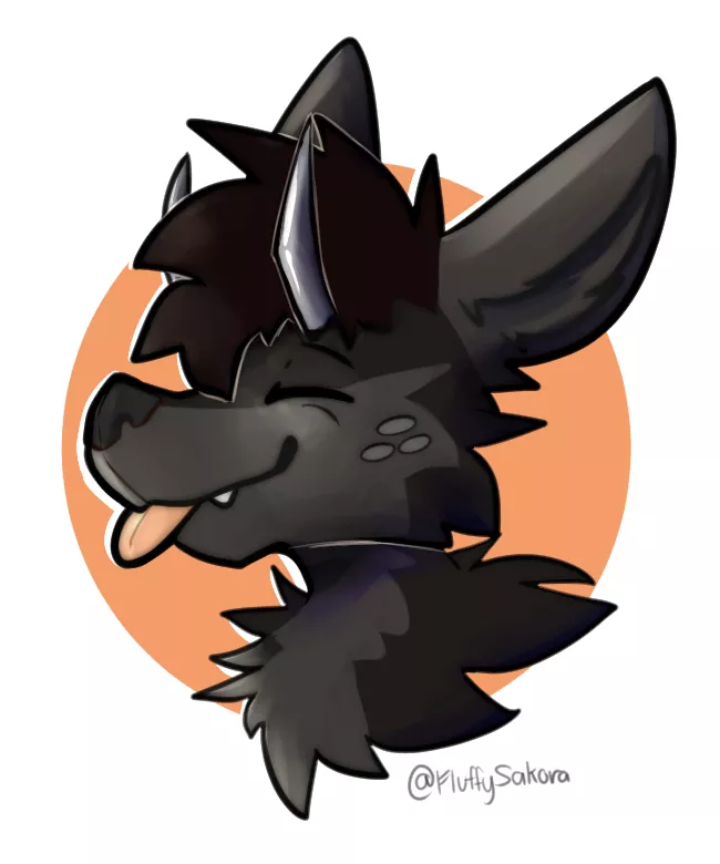 whats up puppy ^^ (art my me)