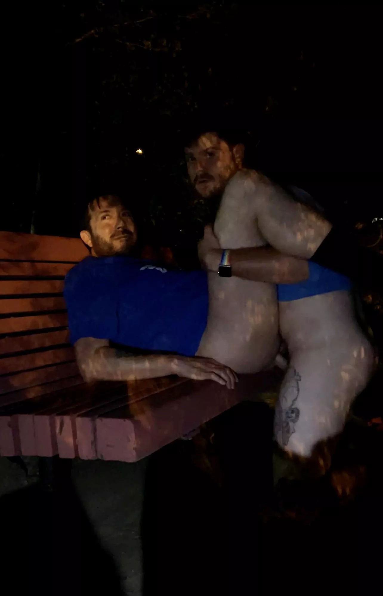 When he says he wants to go for a walk, but what he really wants is a pound you on a bench on the side of the road 💦😈