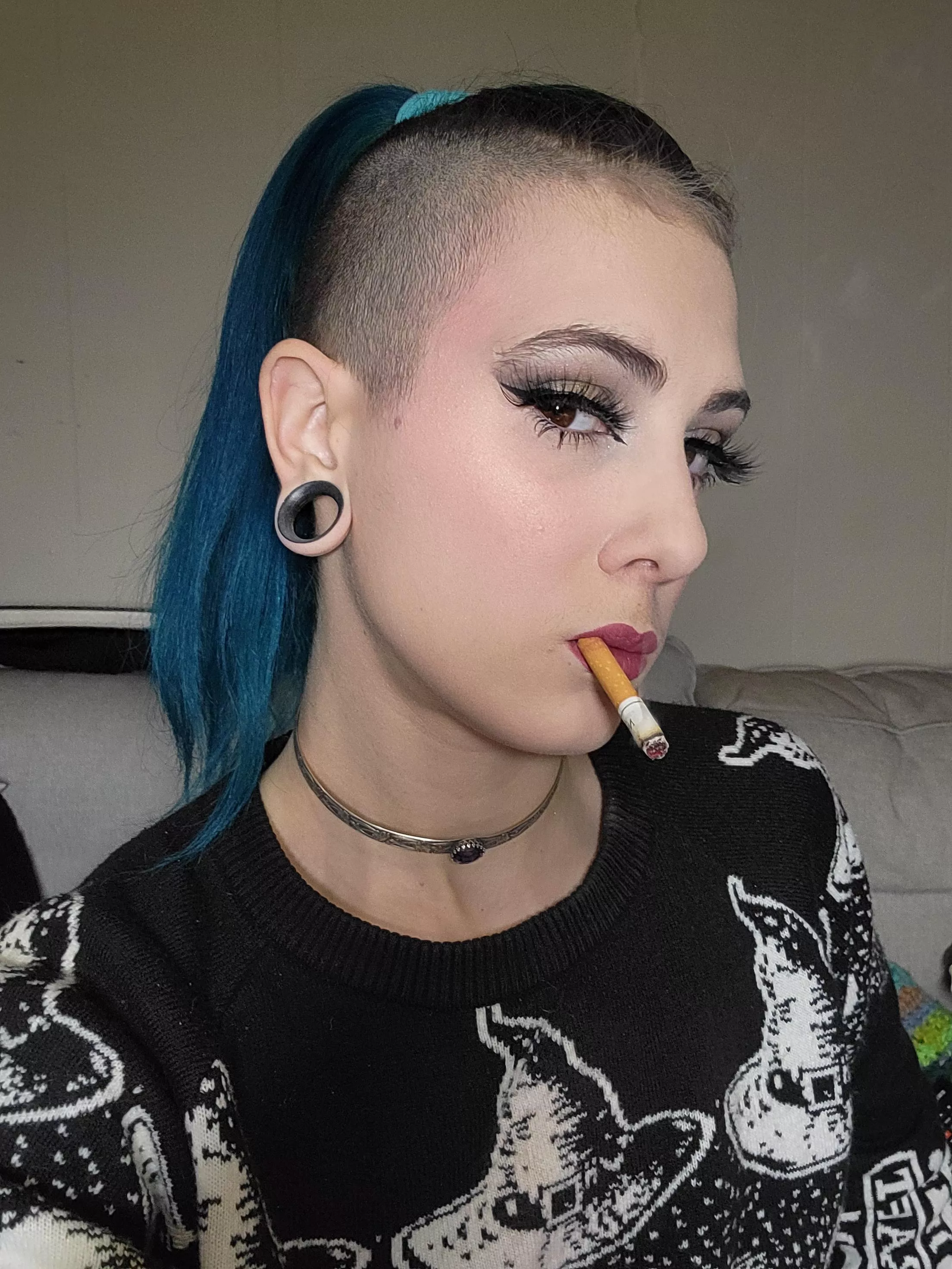 When I get all pretty and can't find my selfie stick. Ugh. Time for a smoke break 🚬😶‍🌫️