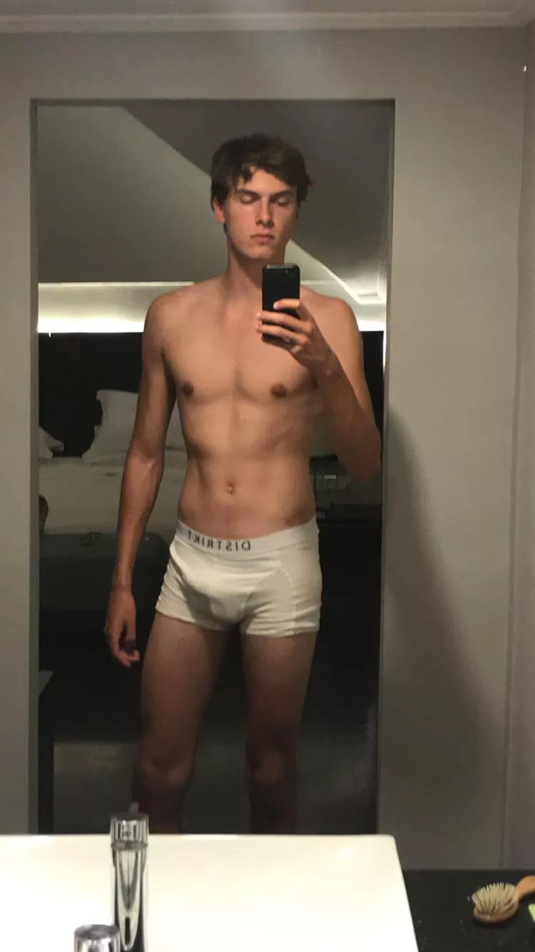 When I still had short hair