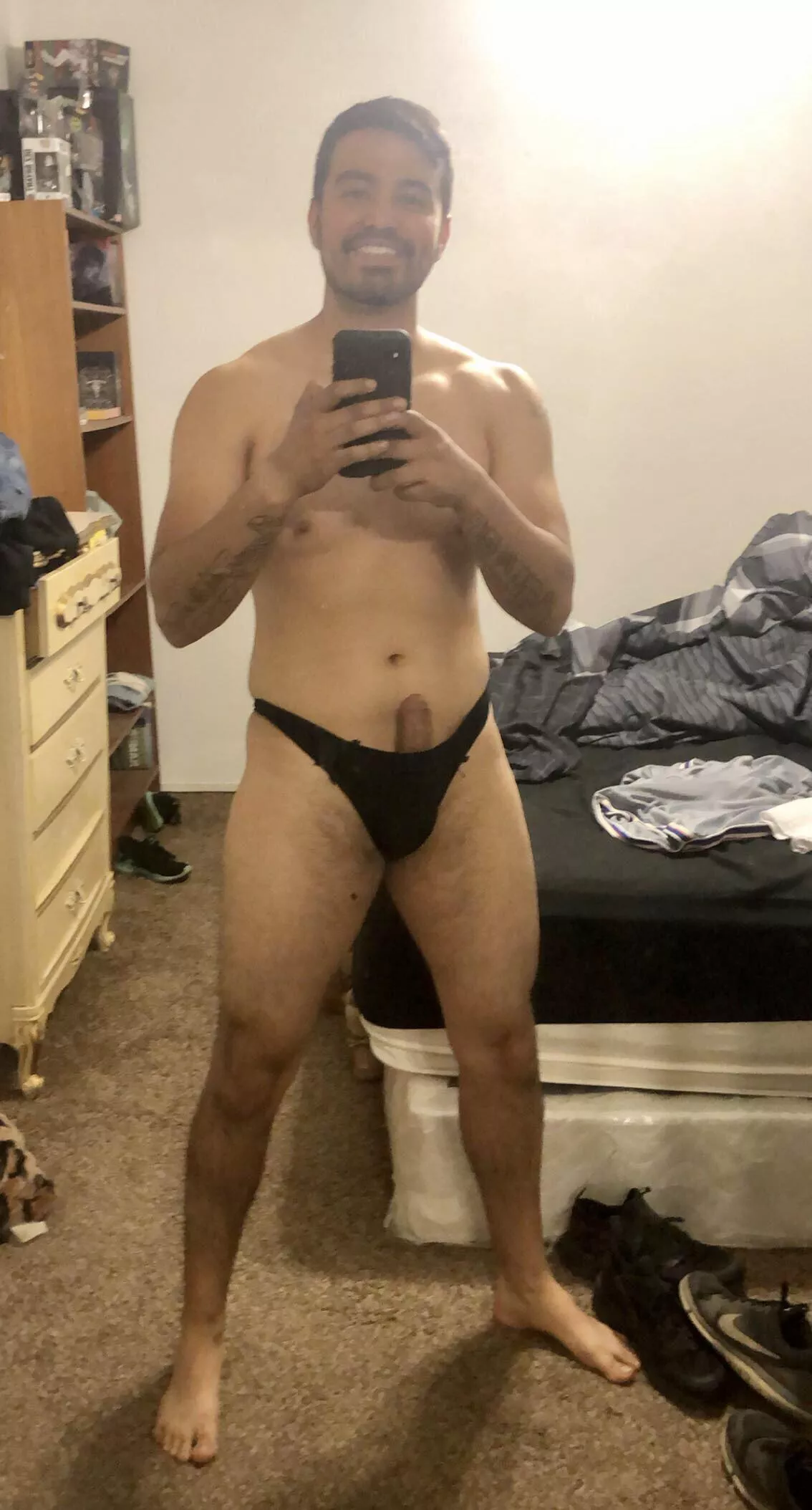 When I’m told to put on her favorite thong to serve her and her friends drinks, I do so When I’m told to put on her favorite thong to serve her and her friends drinks, I do so
