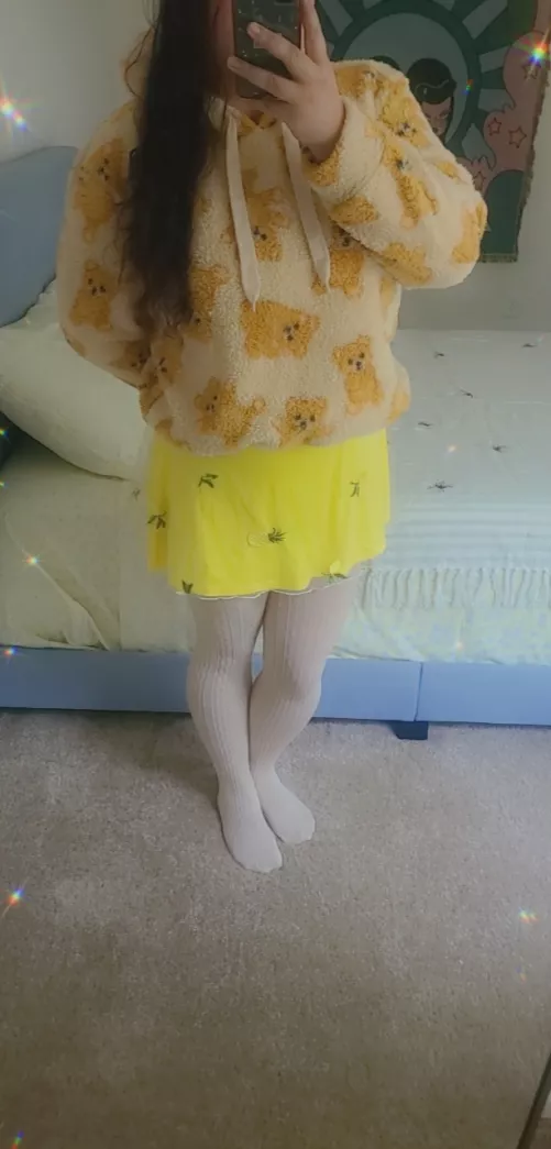 When it's 50° but I still refuse to wear pants