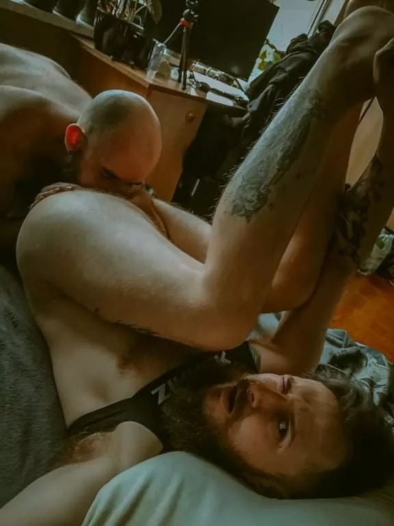 When most of you were sleep or curing your hangover, we were fucking like crazy. 😈