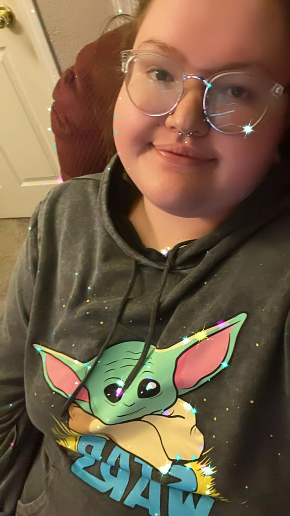 When my daddy started showing me the Star Wars movies I asked what character I was and he said Grogu 😋💕