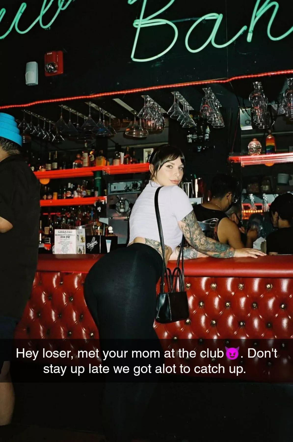 When my mom gets picked up by my bully at the club, she returns home only the next morning When my mom gets picked up by my bully at the club, she returns home only the next morning
