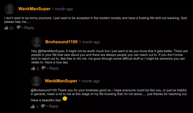 When people say the Internet is rude