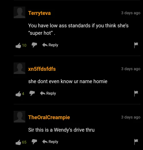 When the comment section gotta give you a reality check