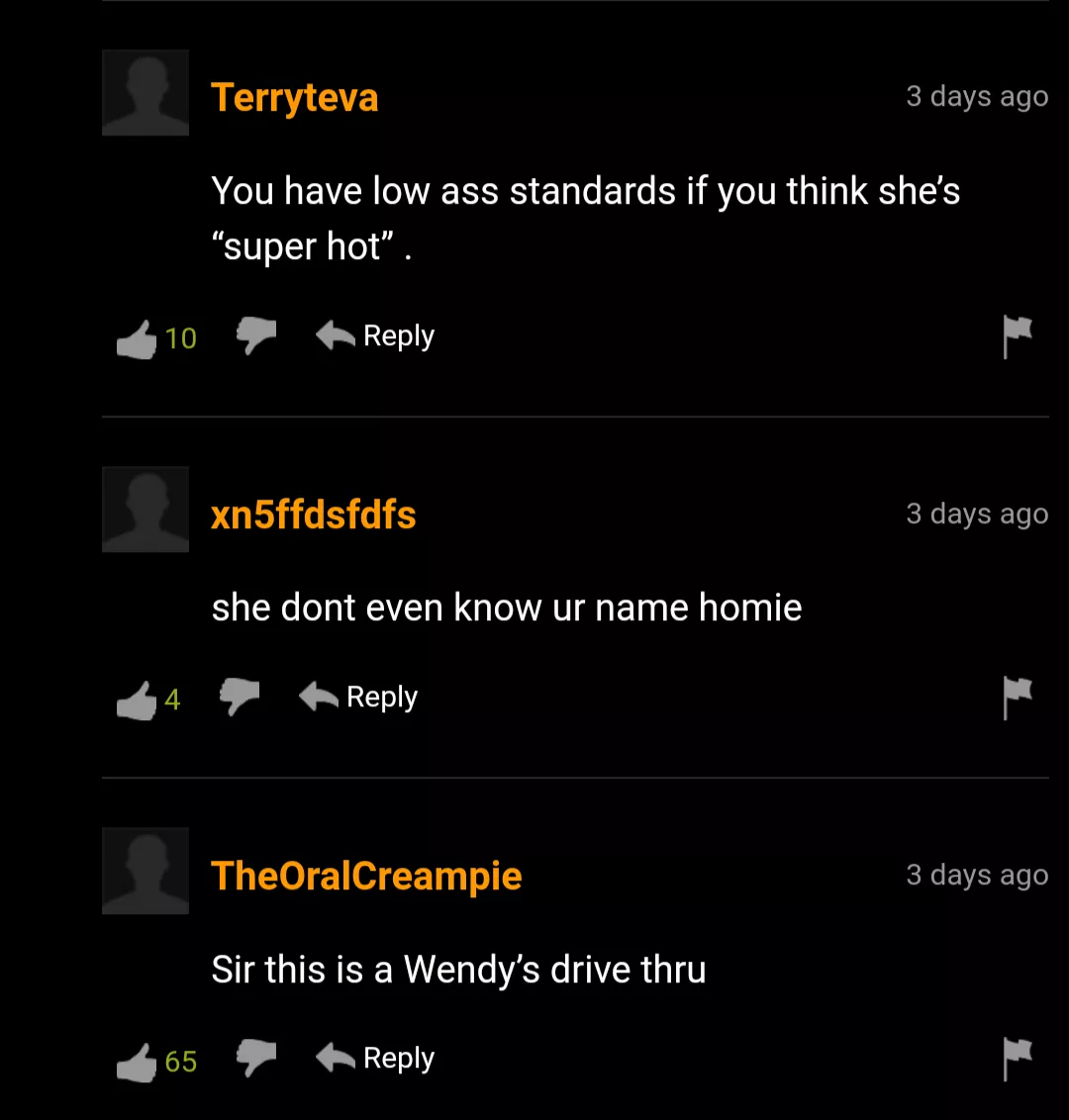 When the comment section gotta give you a reality check When the comment section gotta give you a reality check