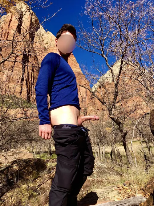 When the red rocks of Utah make you rock hard