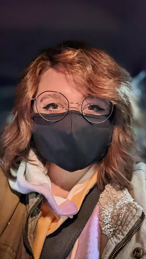 When the sunlight is just right.