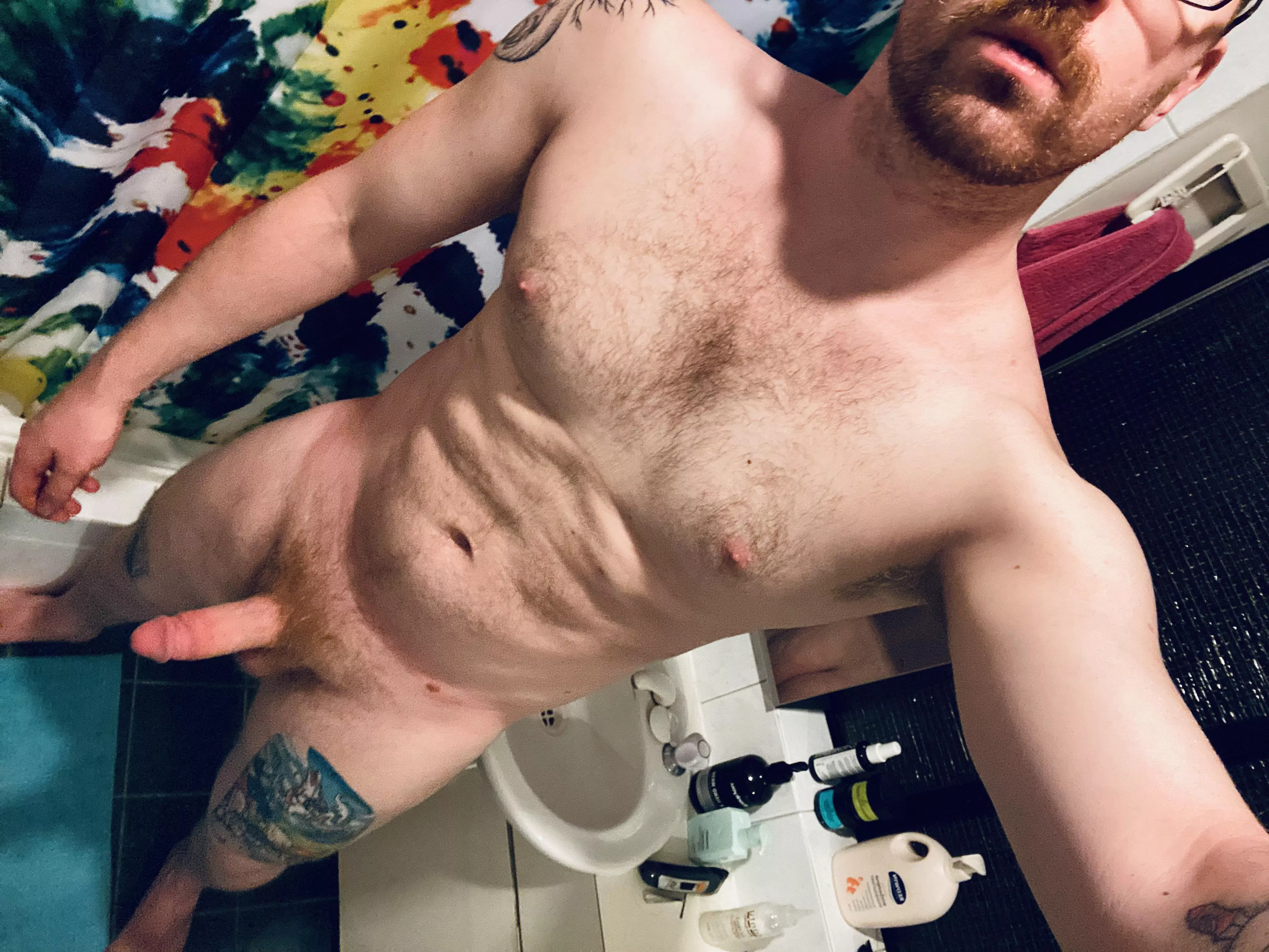 When was the last time you got bent over by a two metre tall ginger specimen? When was the last time you got bent over by a two metre tall ginger specimen?
