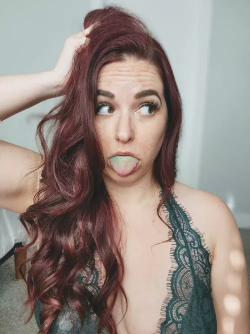 when you accidentally get too high and can't make a serious face 🤪