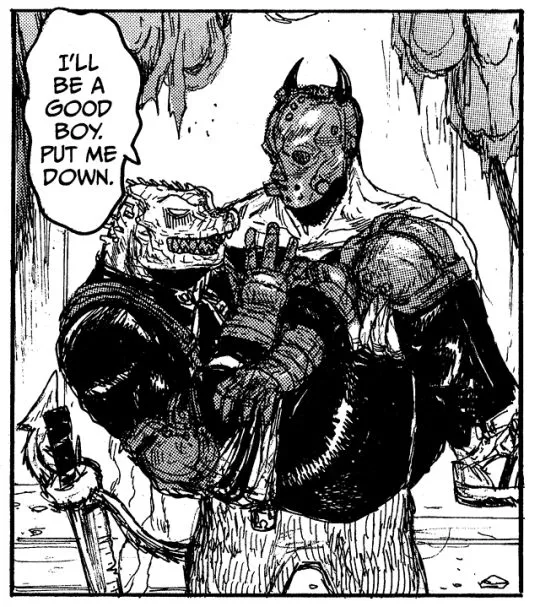 When you forget to compliment her Gyozas [Dorohedoro]