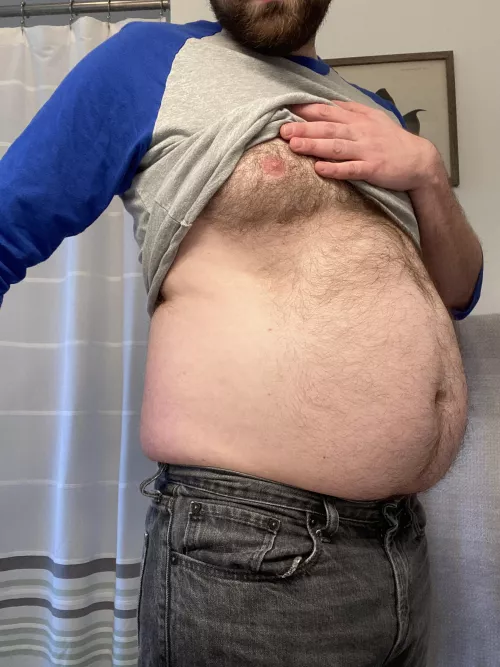 When you get a little too chubby for your clothes…