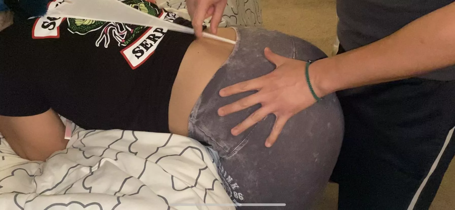 When you play her thong shoulder wedgie string like a guitar🤷🏻♂️ When you play her thong shoulder wedgie string like a guitar🤷🏻♂️