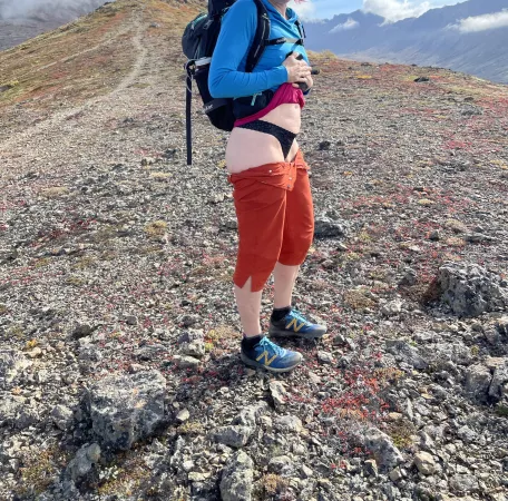 When you tell your hiking partner what you do in Reddit…and they want to participate 🥰🥰 [f]