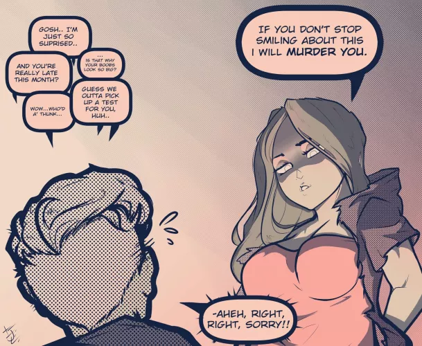 When your breeding kink gets real [OC]