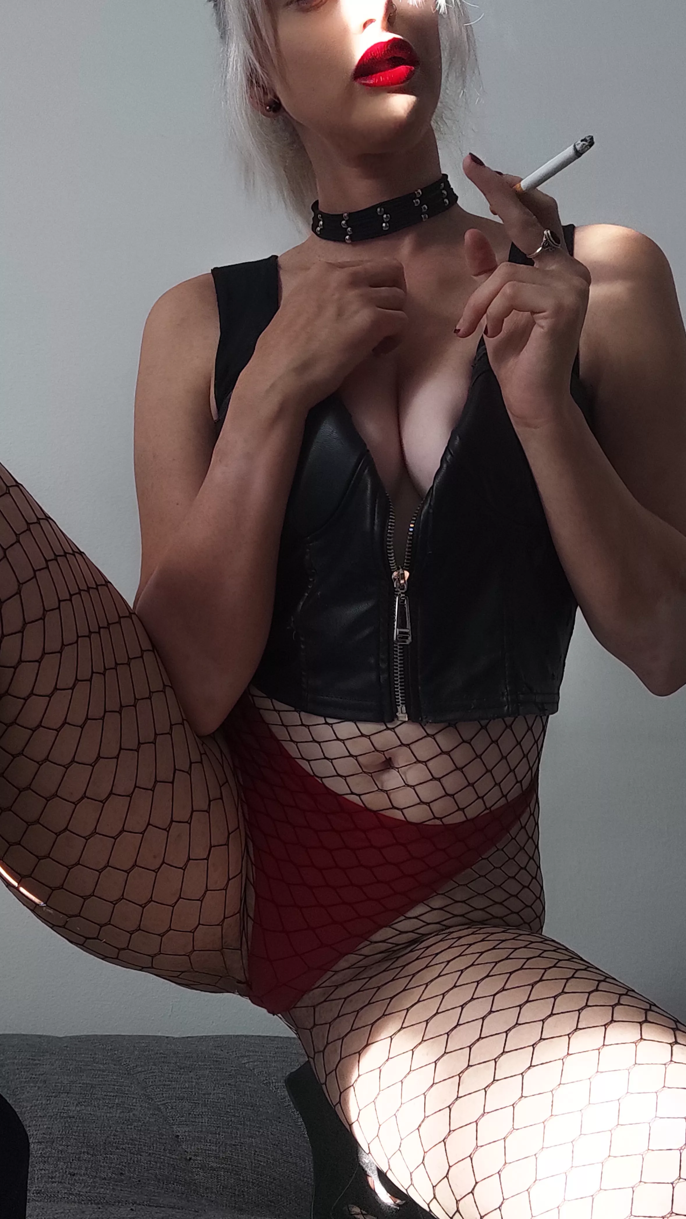 Where do you want me to puff the smoke? 🚬 I have a couple of ideas... 😏