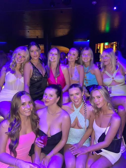 Which are you bringing home from the club? [10] Back 1-6 Front 7-10