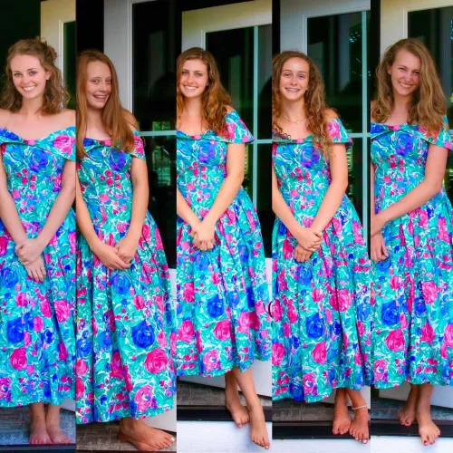 Which barefoot bridesmaid sister you striping out of that dress at the end of the wedding night? [5] DM which one and why