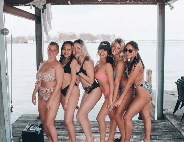 Which girl is your pool partner?