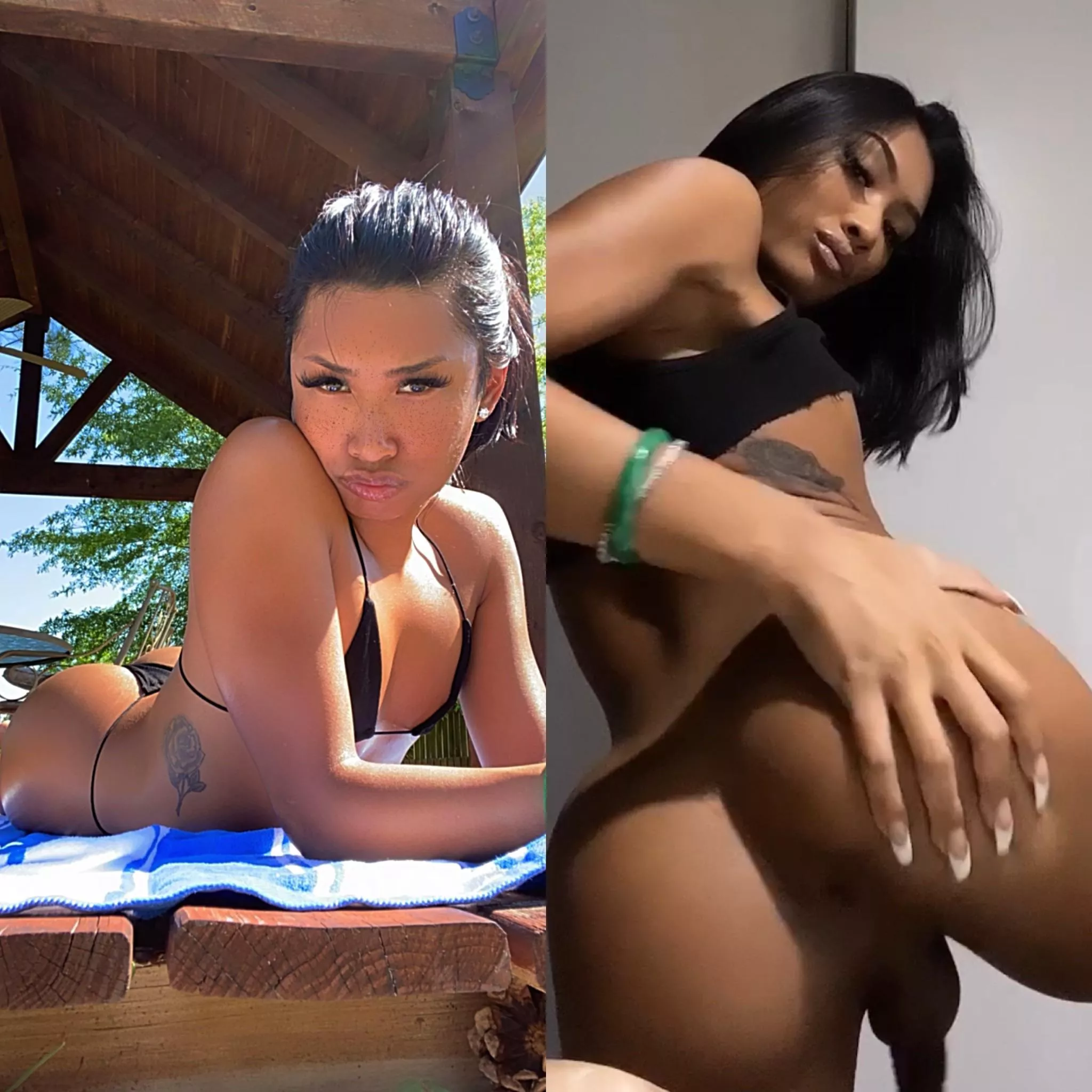 Which is hotter left or right? 🔥