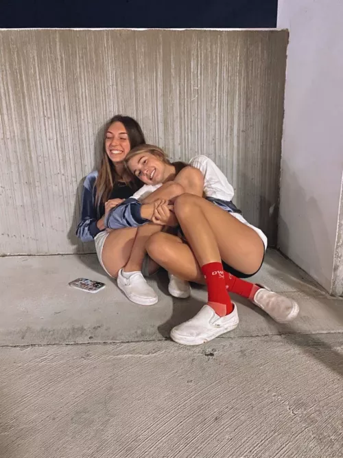 Which one gets taken behind the dumpster?