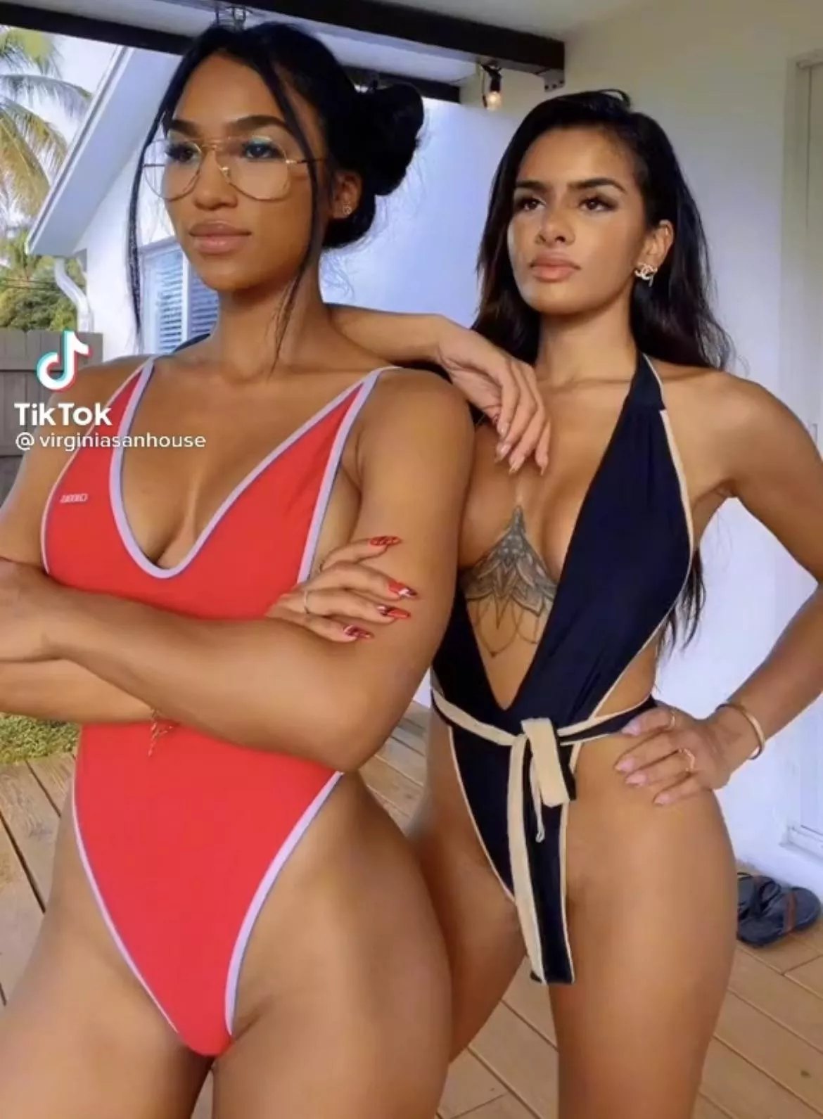 Which one of these two babes?