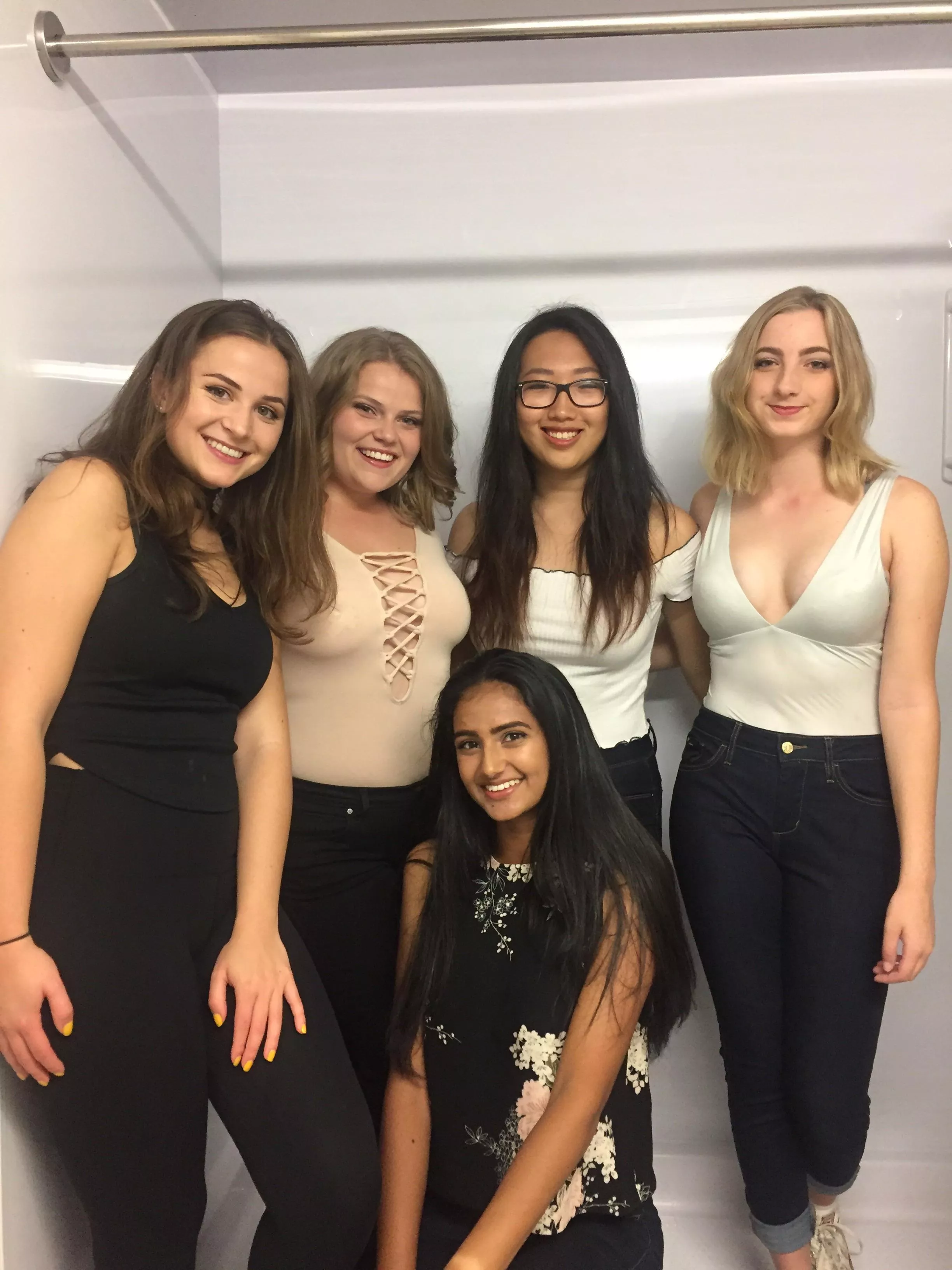 Which one would you use? 1-4 in the back 5 in the front. Which one would you use? 1-4 in the back 5 in the front.