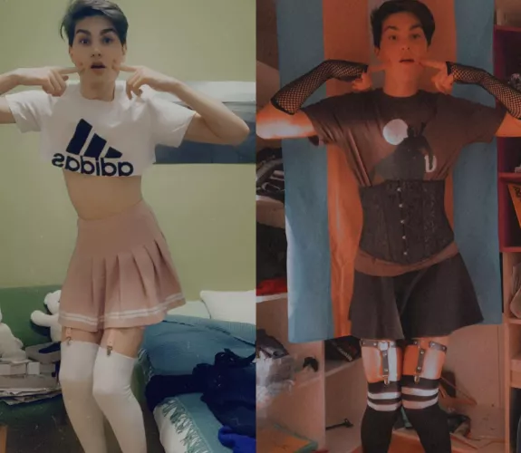 Which outfit do you guys prefer?