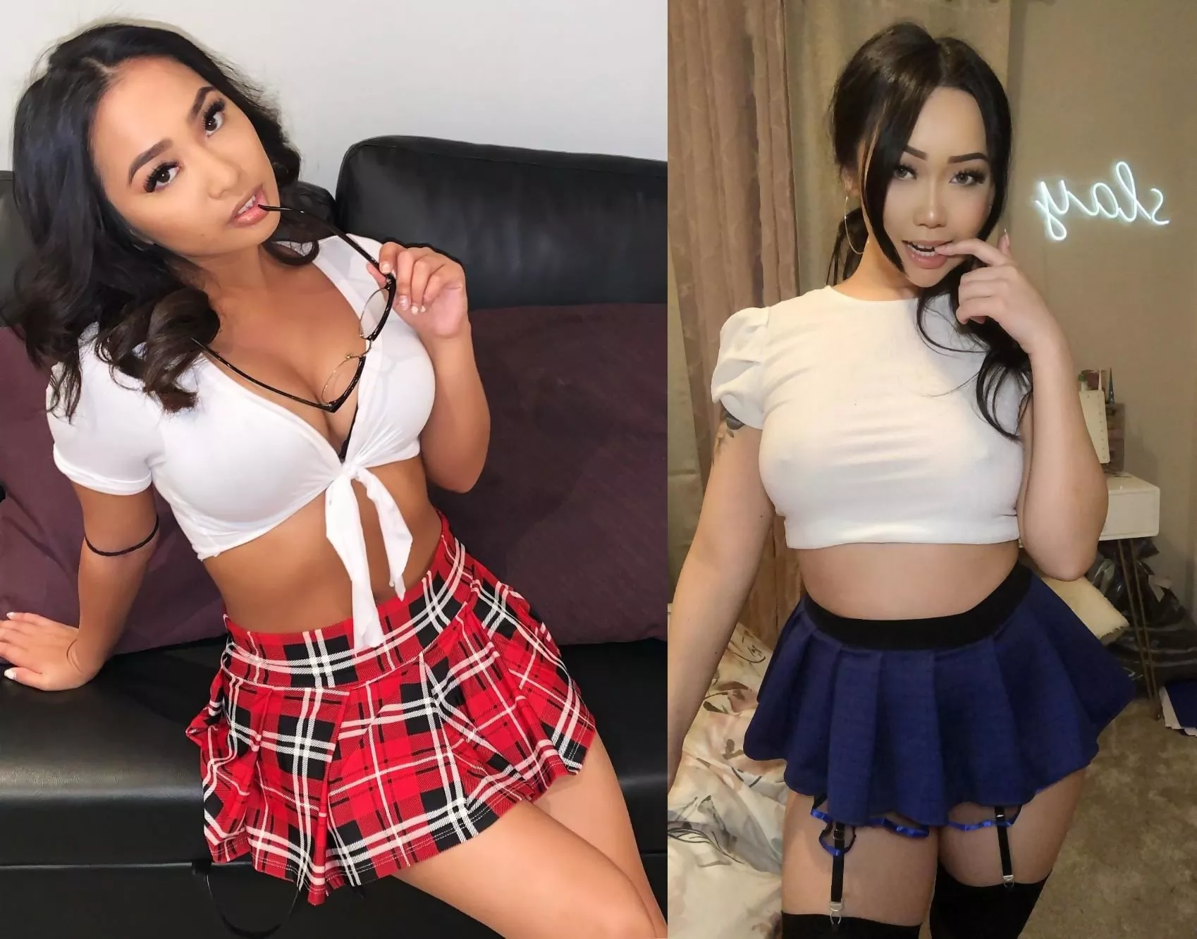 Which schoolgirl you putting in for afterschool detention?
