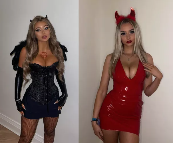 Which slutty little devil look do you like best?