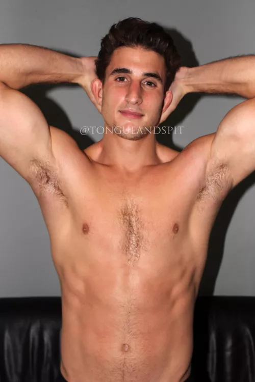 Which sweaty pit are you want to worship? The left or the right?