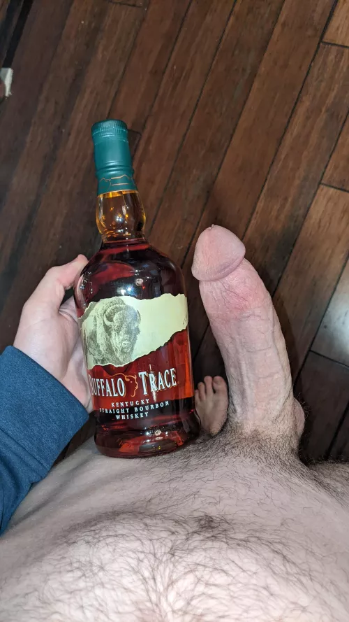 Which will you drink first? The bourbon or my cum