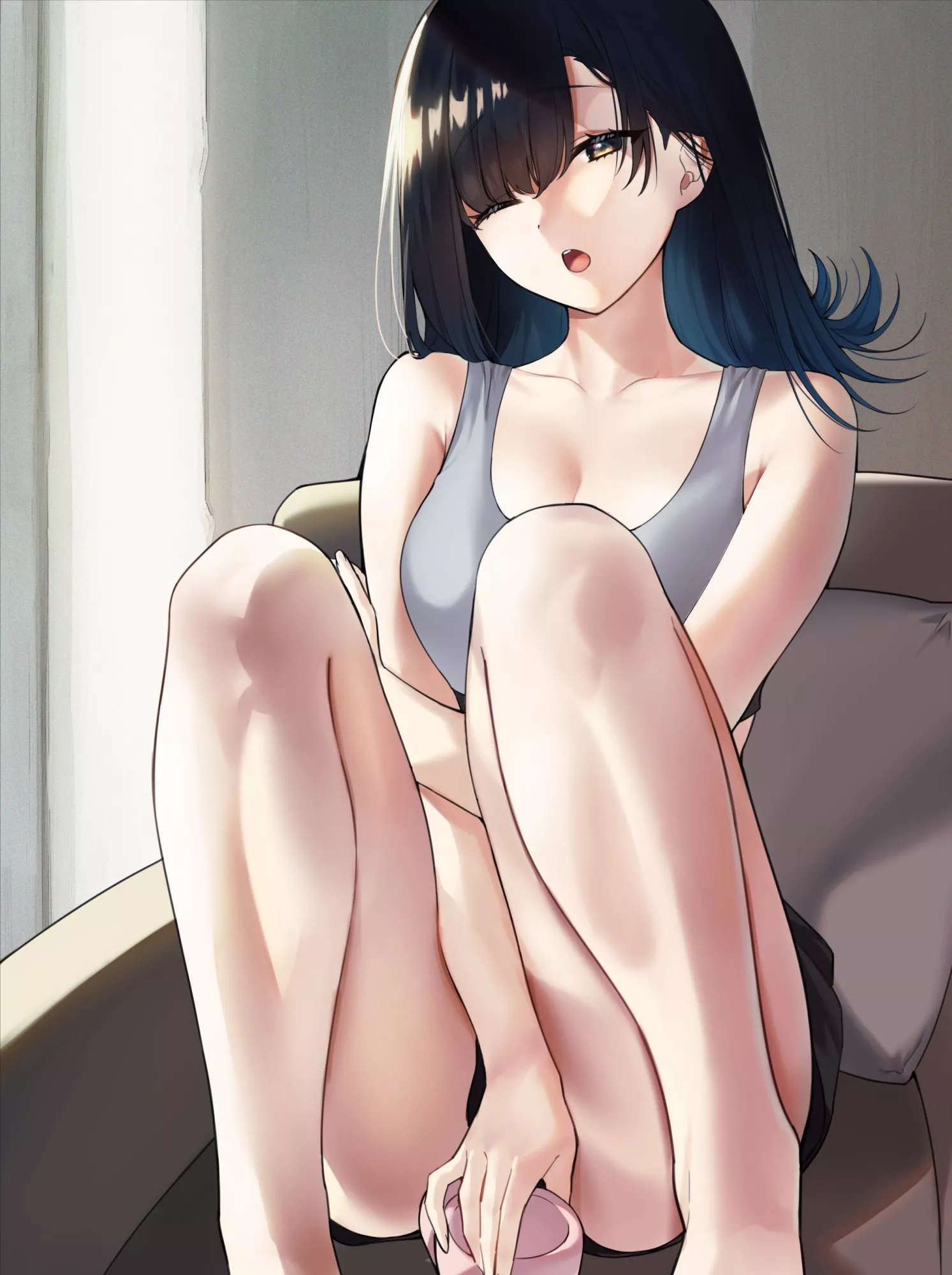 While Reddit was down, she warmed up a coffee. [Original]