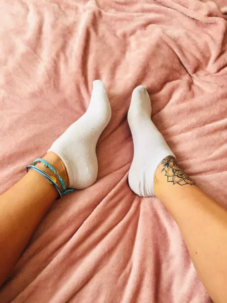 White ankle socks your thing ??πβ€οΈβ€οΈ