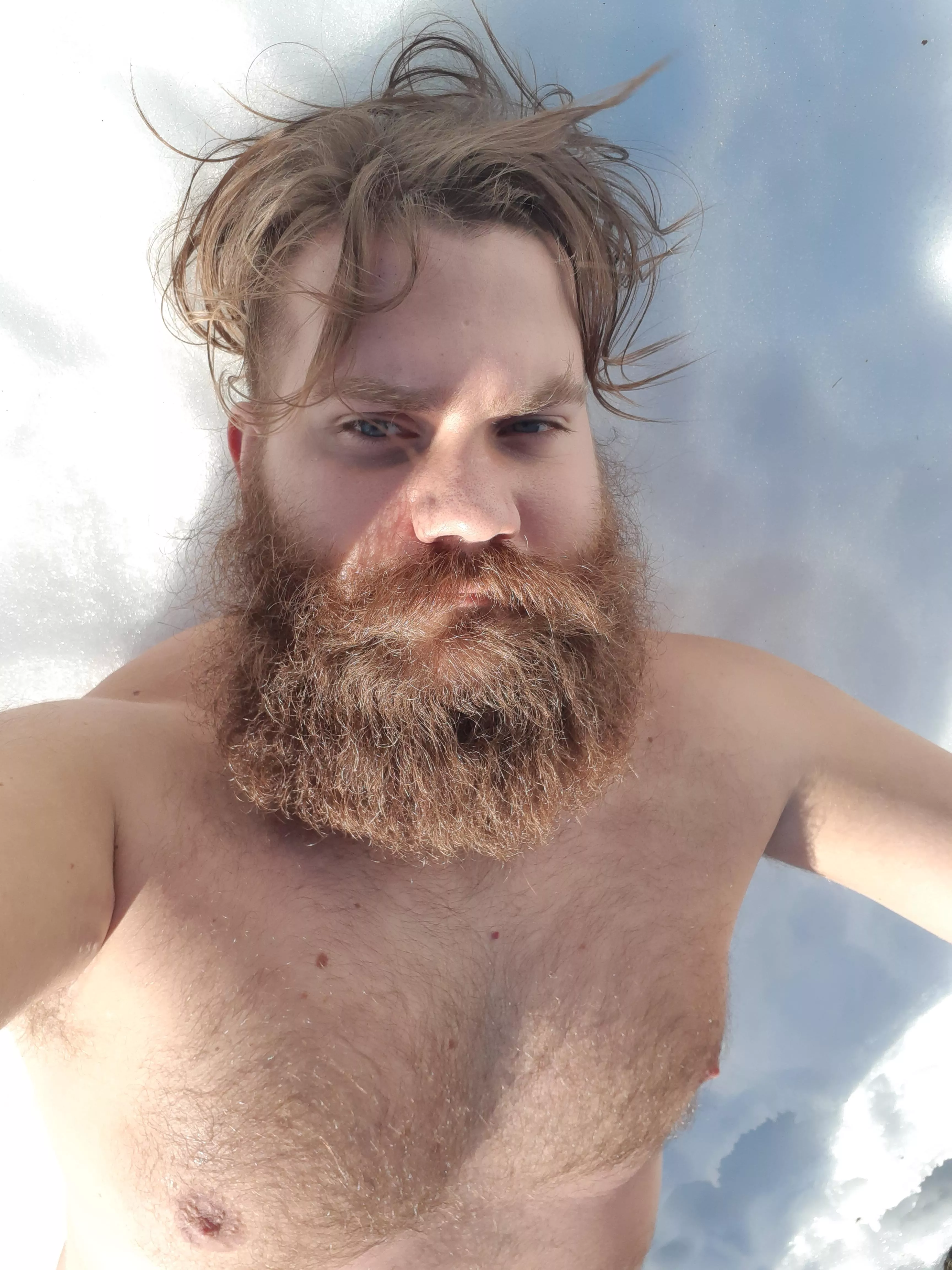 White beach. Only vikings can handle it. White beach. Only vikings can handle it.