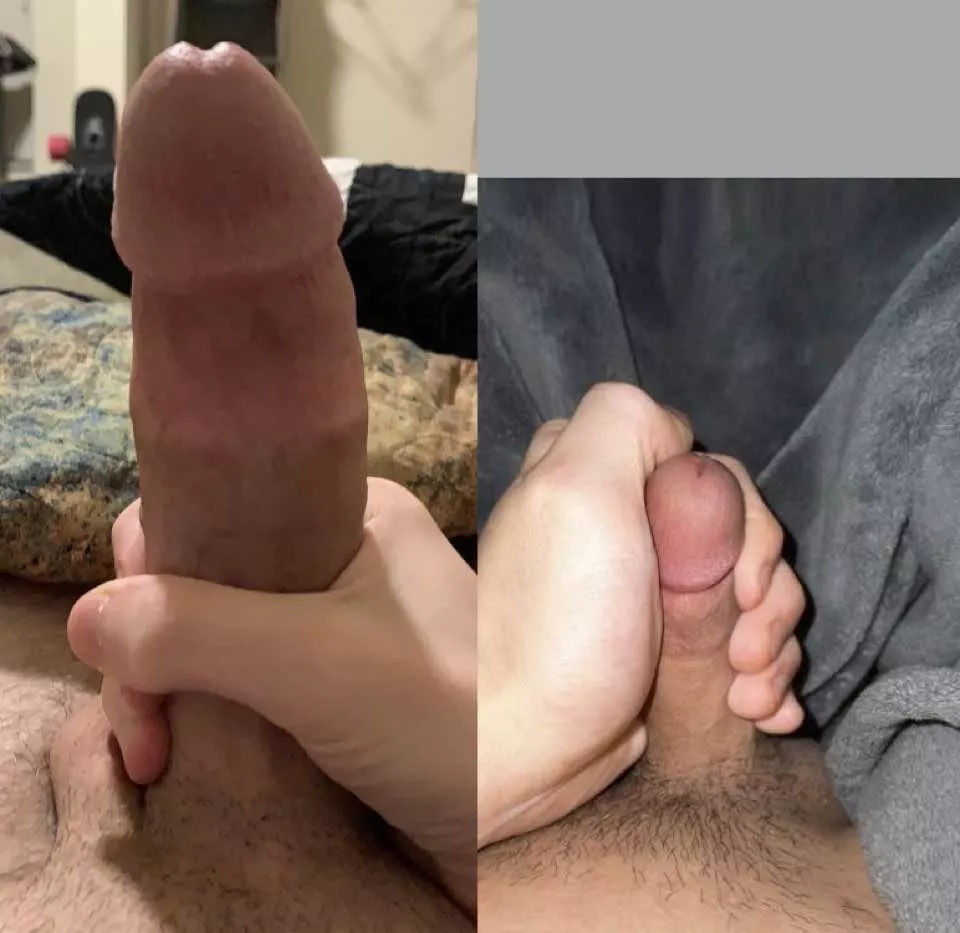 White cock vs small asian dick