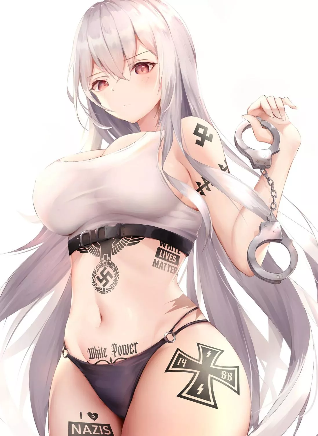 White is right, only white lives matter