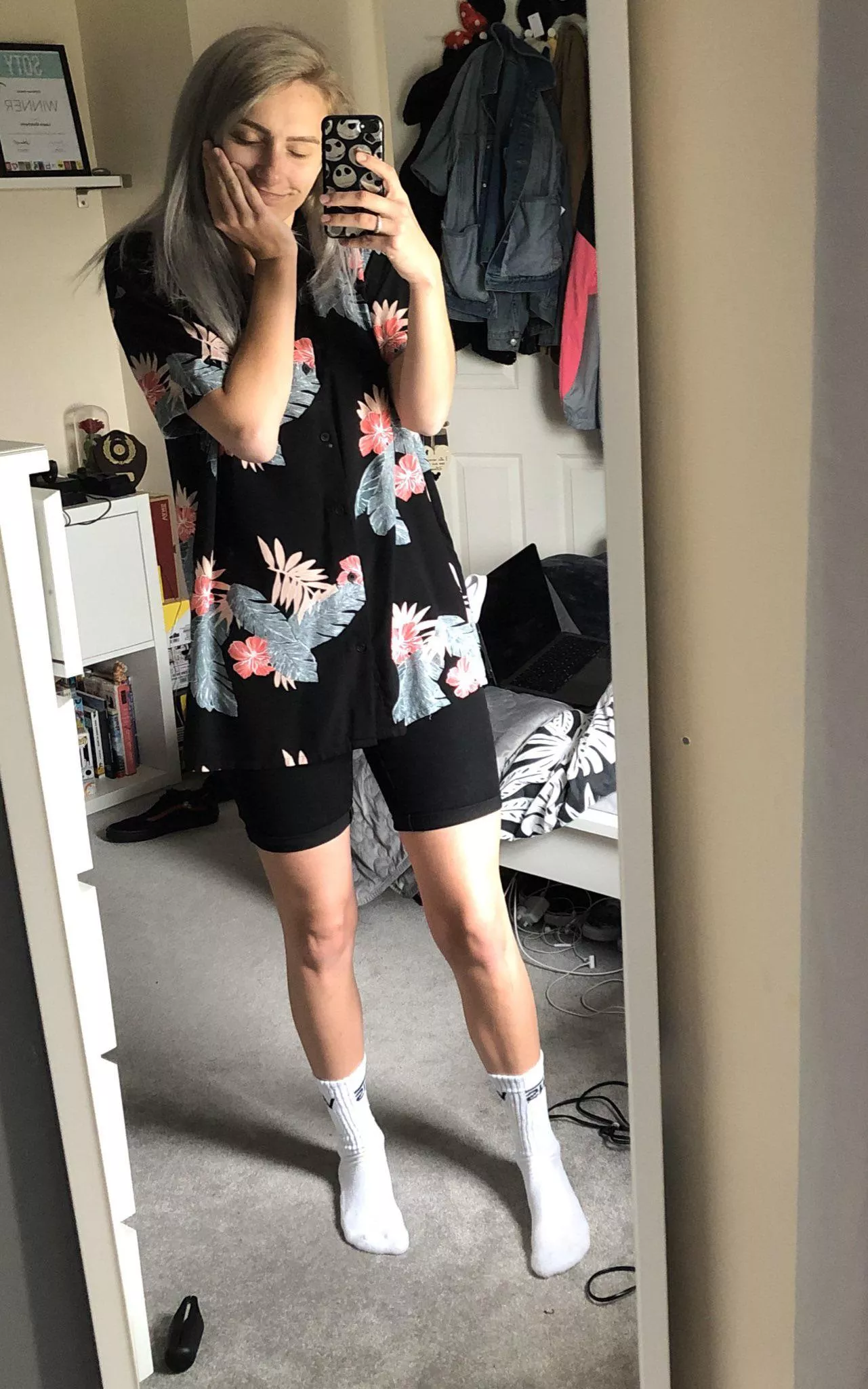 White socks are always the best!