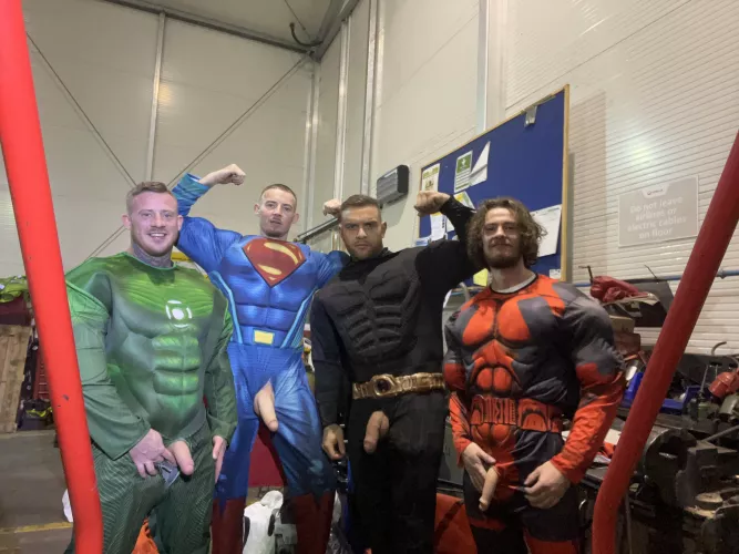 Who asked for a super hero? Have 4 😈