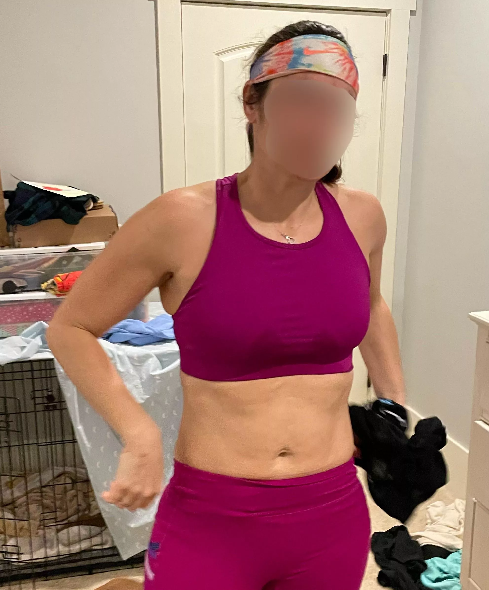 Who else got sweaty this morning? (F)